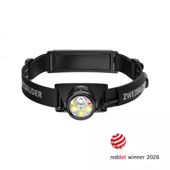 Zweibrüder ZB7H LED accu hoofdlamp 1200 lumen USB-C