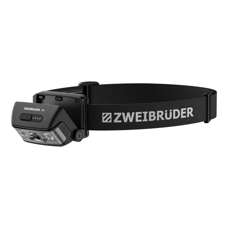 Zweibrüder ZB3H LED oplaadbare hoofdlamp 600 lumen USB-C