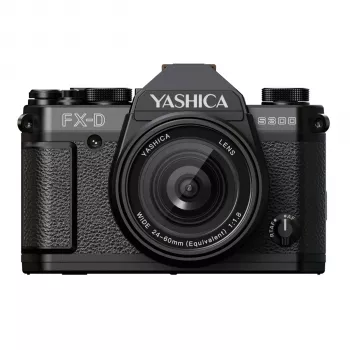 Yashica FX-D S300 compacte digitale camera, 50 MP, 4K, zwart