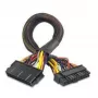Akasa AK-CB24-24-EXT ATX 24-pins verlengkabel (24 cm, zwart)