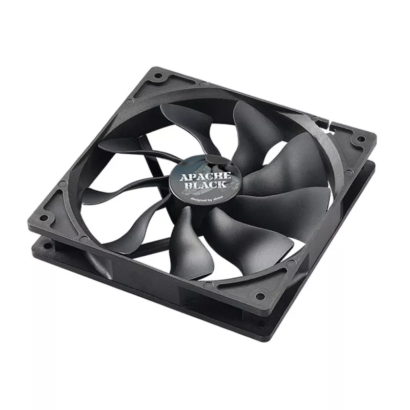 Akasa Apache AK-FN058 120mm PWM behuizingsventilator, zwart