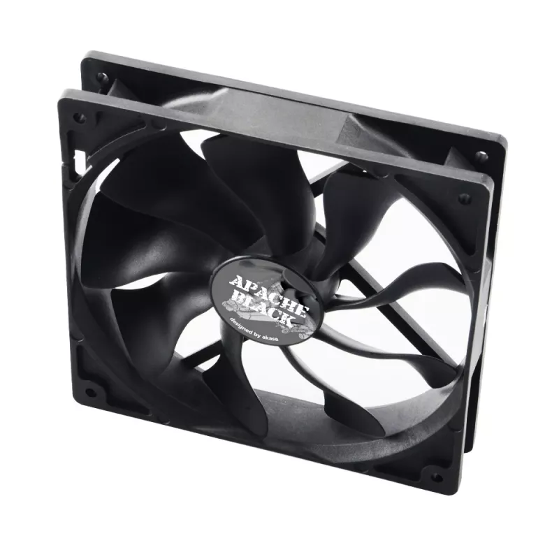 Akasa Apache AK-FN058 120mm PWM behuizingsventilator, zwart