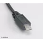 Akasa AK-CBUB05-10BK USB 2.0 kabel - USB-A naar micro-USB-B - 1m - zwart