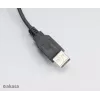 Akasa AK-CBUB05-10BK USB 2.0 kabel - USB-A naar micro-USB-B - 1m - zwart