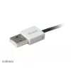 Akasa PROSLIM USB 2.0-kabel roze superslim sync and charge A - Micro B - 1m