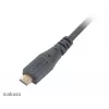 Akasa 1,5m High Speed HDMI with Ethernet-kabel - HDMI Type-A naar Micro HDMI - 4K - zwart