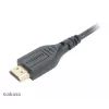Akasa 1,5m High Speed HDMI with Ethernet-kabel - HDMI Type-A naar Micro HDMI - 4K - zwart