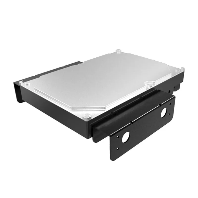 Akasa AK-HDA-08BK 5,25-inch naar 3,5-inch driveschachtadapter - zwart