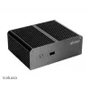 Akasa Newton T ventilatorloze mini-pc behuizing voor Intel NUC (UCFF/Thin Mini-ITX) - zonder voeding - zwart