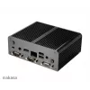 Akasa Newton T ventilatorloze mini-pc behuizing voor Intel NUC (UCFF/Thin Mini-ITX) - zonder voeding - zwart