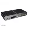Akasa Tesla T ventilatorloze NUC-behuizing - zwart - UCFF - USB