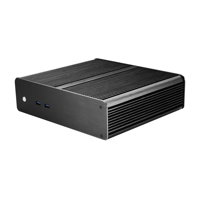 Akasa Euler T mini tower pc-behuizing zwart Mini-ITX aluminium 2,5 inch
