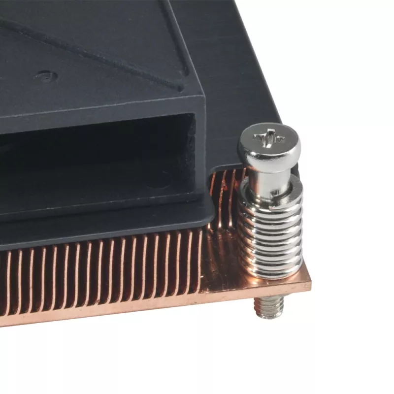 Akasa Intel 1U volledig koperen actieve koeler met PWM-ventilator voor LGA 2011 (Xeon MP)