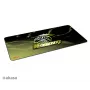 Akasa AK-MPD-03YL patroon rubber gaming muismat - geel/zwart, 320x270x3mm