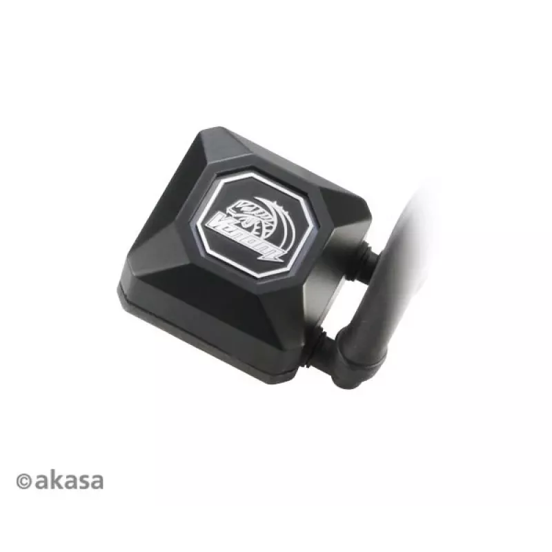 Akasa Venom A20 all-in-one vloeistofkoeler 240mm 2x120mm ventilatoren witte LED