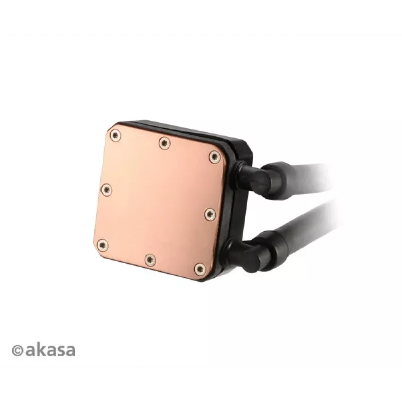 Akasa Venom A20 all-in-one vloeistofkoeler 240mm 2x120mm ventilatoren witte LED
