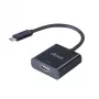Akasa externe video-adapter - USB-C naar HDMI - 4K@60Hz - zwart