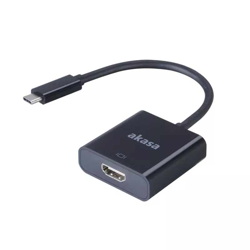 Akasa externe video-adapter - USB-C naar HDMI - 4K@60Hz - zwart
