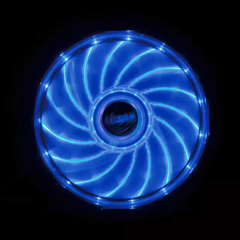 Akasa Vegas AK-FN091-BL 120 mm blauwe LED behuizingventilator