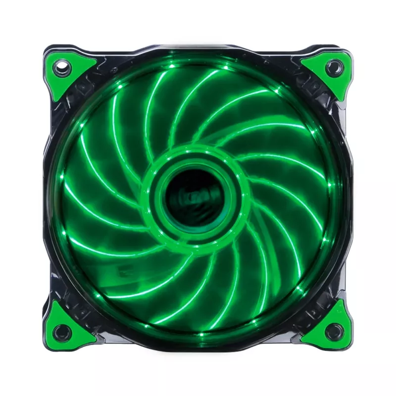 Akasa Vegas AK-FN091-GN 120 mm groene LED behuizingventilator
