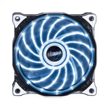 Akasa Vegas AK-FN091-WH 120 mm behuizingventilator - witte LED