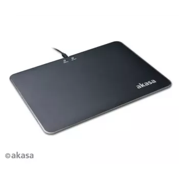 Akasa Vegas X9 LED gaming muismat, 350 x 250 mm, USB, zwart (AK-MPD-04RB)