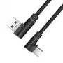 Akasa AK-CBUB39-10BK USB 2.0 kabel - USB-A naar USB-C - 1 m - zwart