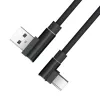 Akasa AK-CBUB39-10BK USB 2.0 kabel - USB-A naar USB-C - 1 m - zwart