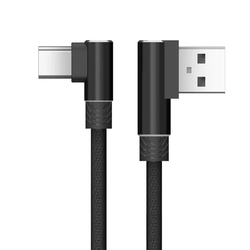 Akasa AK-CBUB39-10BK USB 2.0 kabel - USB-A naar USB-C - 1 m - zwart