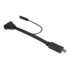 Akasa AK-CBHD18-20BK HDMI-naar-VGA adapterkabel 0,2 m zwart