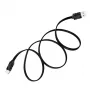 Akasa AK-CBUB43-10BK USB 2.0 kabel - USB-C naar USB-A - 1 m - zwart