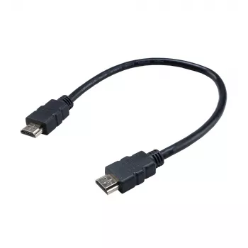 Akasa AK-CBHD25-30BK HDMI 2.0 kabel 0,3 m zwart