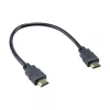 Akasa AK-CBHD25-30BK HDMI 2.0 kabel 0,3 m zwart