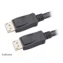 Akasa AK-CBDP23-50BK DisplayPort 1.4 kabel 5 m zwart