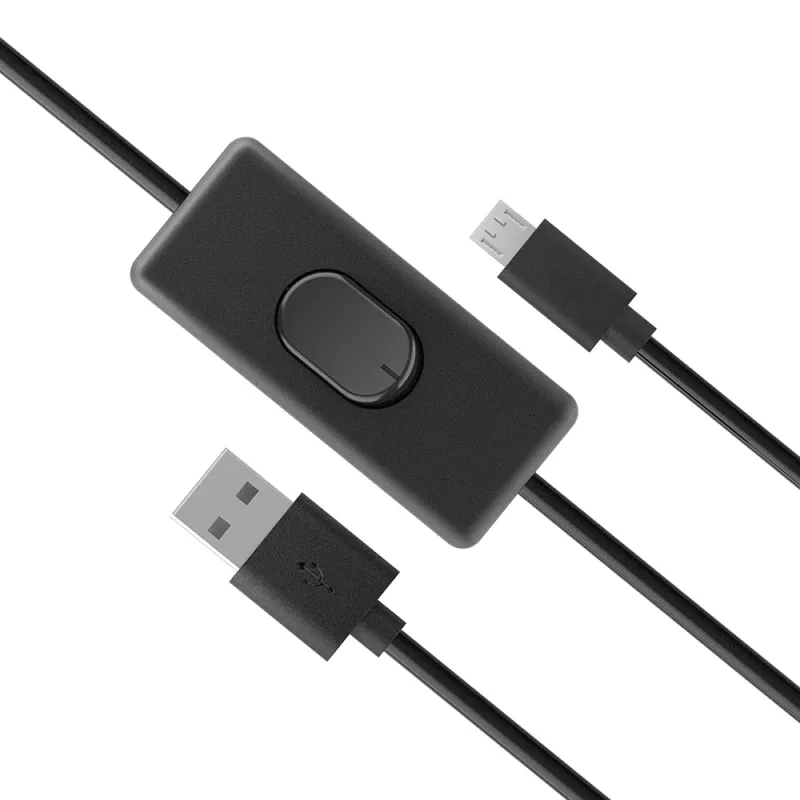 Akasa AK-CBUB58-15BK USB 2.0 kabel - USB-A naar Micro-USB-B - 1,5 m - zwart