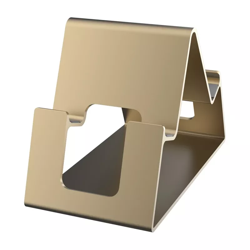 Akasa Aries Pico aluminium standaard voor smartphone en tablet goud