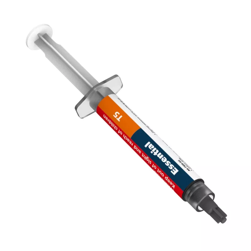 Akasa T5 Essential koelpasta - 4 W/m·K - grijs - 0,07 °C/W - 2,6 g/cm³ - -50 tot 220 °C