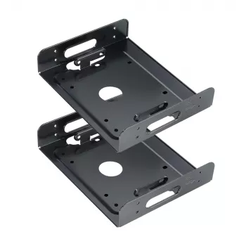 Akasa 5,25-inch inbouwframe voor 2,5/3,5-inch drives - 2 stuks