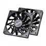 Akasa SlimFan 12015 EBR/PWM 2-pack - 30 dB - 600 tpm