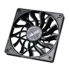 Akasa SlimFan 12015 EBR/PWM 2-pack - 30 dB - 600 tpm