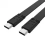 Akasa AK-CBUB60-10BK USB-C naar USB-C kabel 1m USB 3.2 Gen 2x2 20Gbps zwart