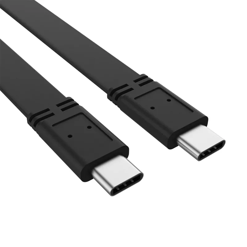Akasa AK-CBUB60-10BK USB-C naar USB-C kabel 1m USB 3.2 Gen 2x2 20Gbps zwart