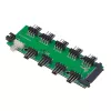 Akasa FLEXA FP10H PWM fan header expander 1 naar 10 met 30cm kabel