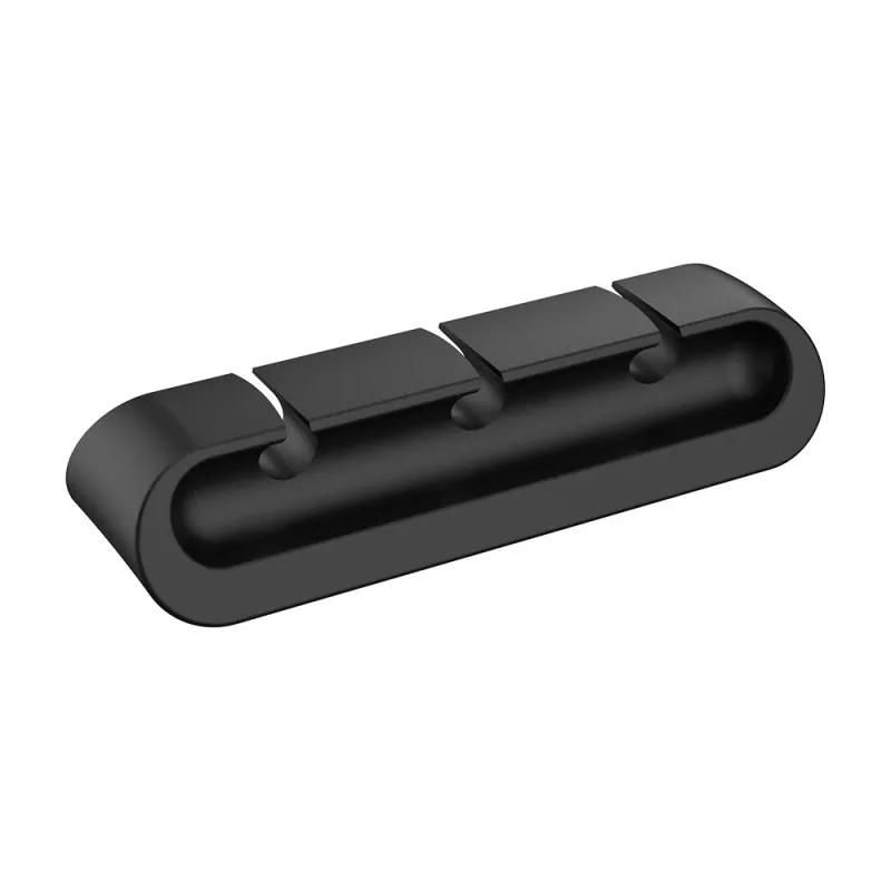 Akasa Cable Cord Holder 3x3-port + 2x5-port zwart