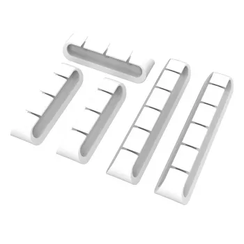 Akasa Cable Cord Holder 3x3-port + 2x5-port wit