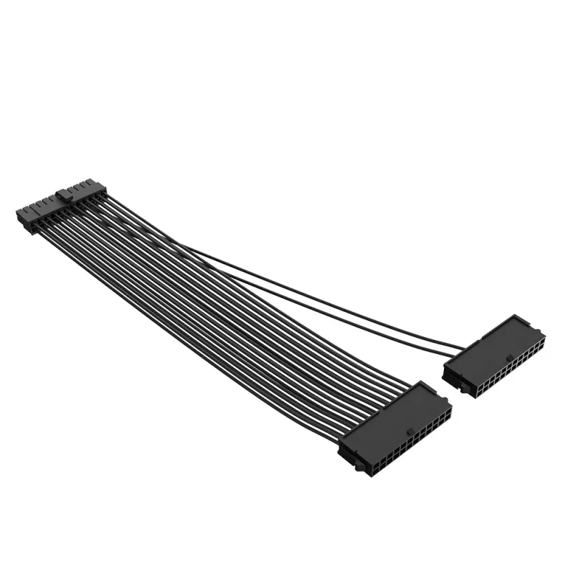 Akasa 2 sets 20+4 male naar dual female PSU-kabel - kabel