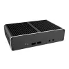 Akasa Newton CAC fanless behuizing voor Intel NUC 11e gen Atlas Canyon (zwart)