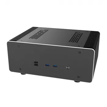 Akasa Maxwell Pro Plus Mini-ITX fanless chassis Intel LGA 1700 zwart