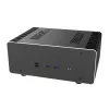 Akasa Maxwell Pro Plus Mini-ITX fanless chassis Intel LGA 1700 zwart