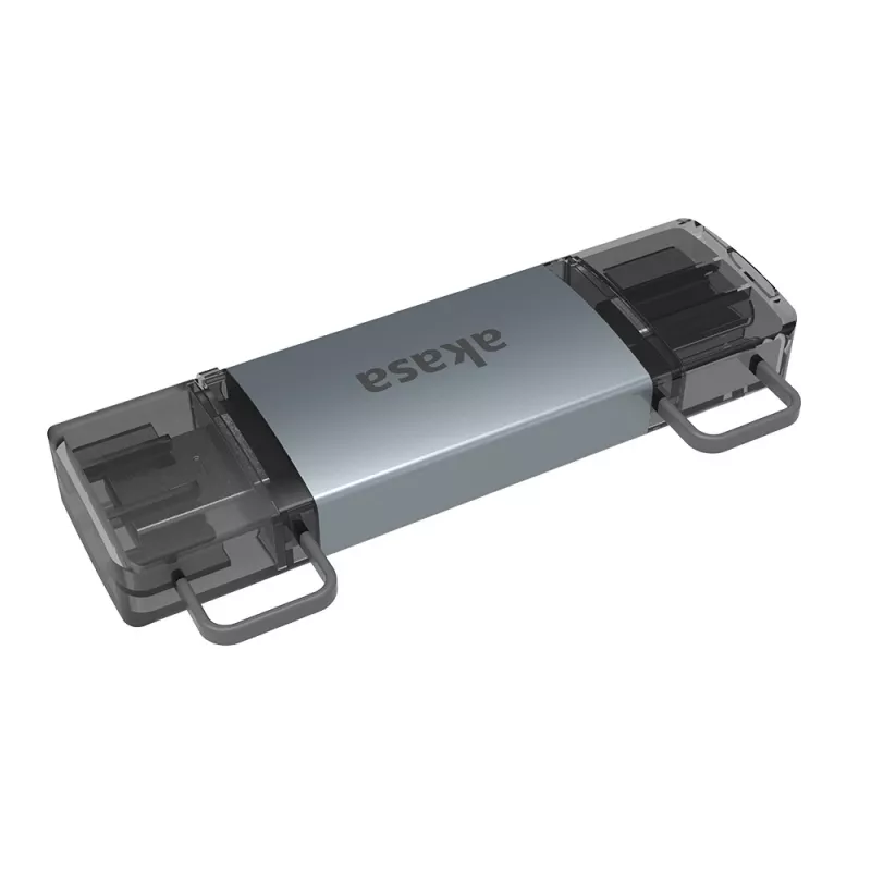Akasa 2-in-1 USB 3.2 OTG dual cardreader